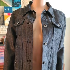 Guess Denim Jacket L NWOT